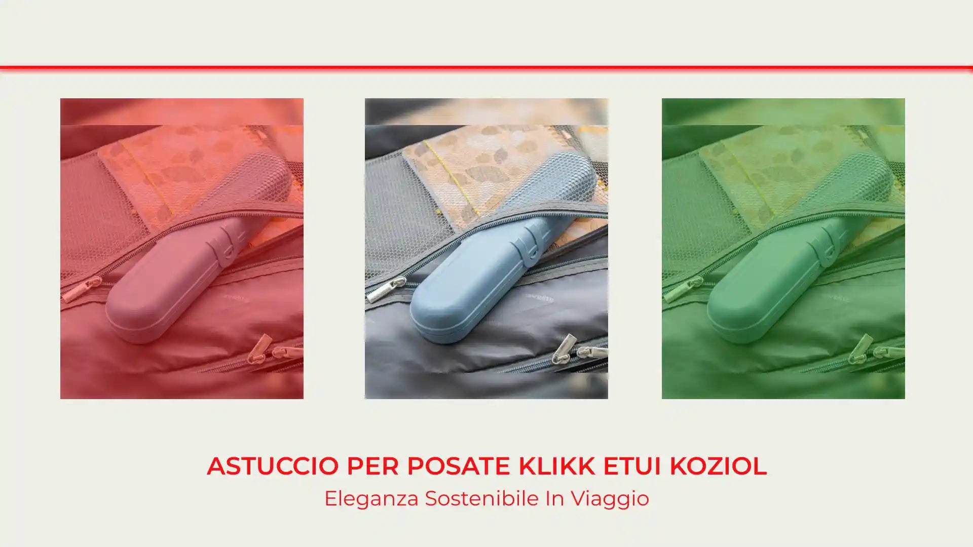 Astuccio per posate KLIKK ETUI Koziol by@Outfy