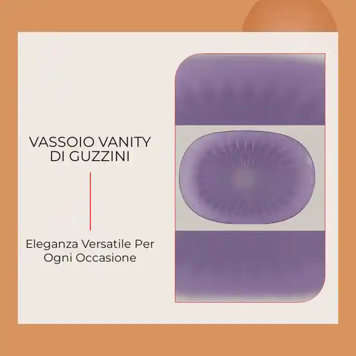 Vassoio Vanity di Guzzini by@Outfy