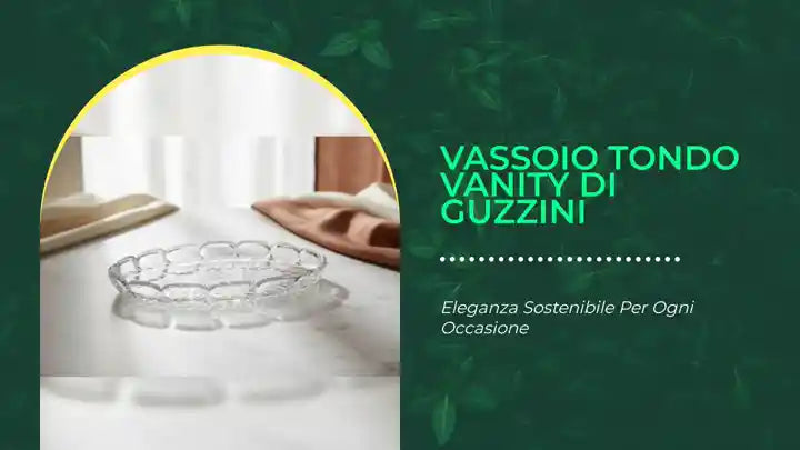 Vassoio tondo Vanity di Guzzini by@Outfy