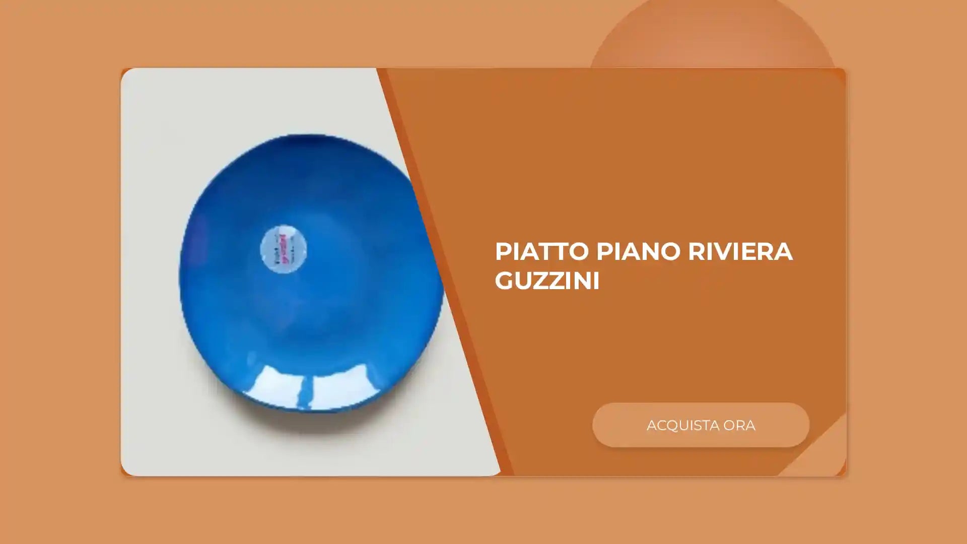 Piatto piano RIVIERA Guzzini by@Outfy