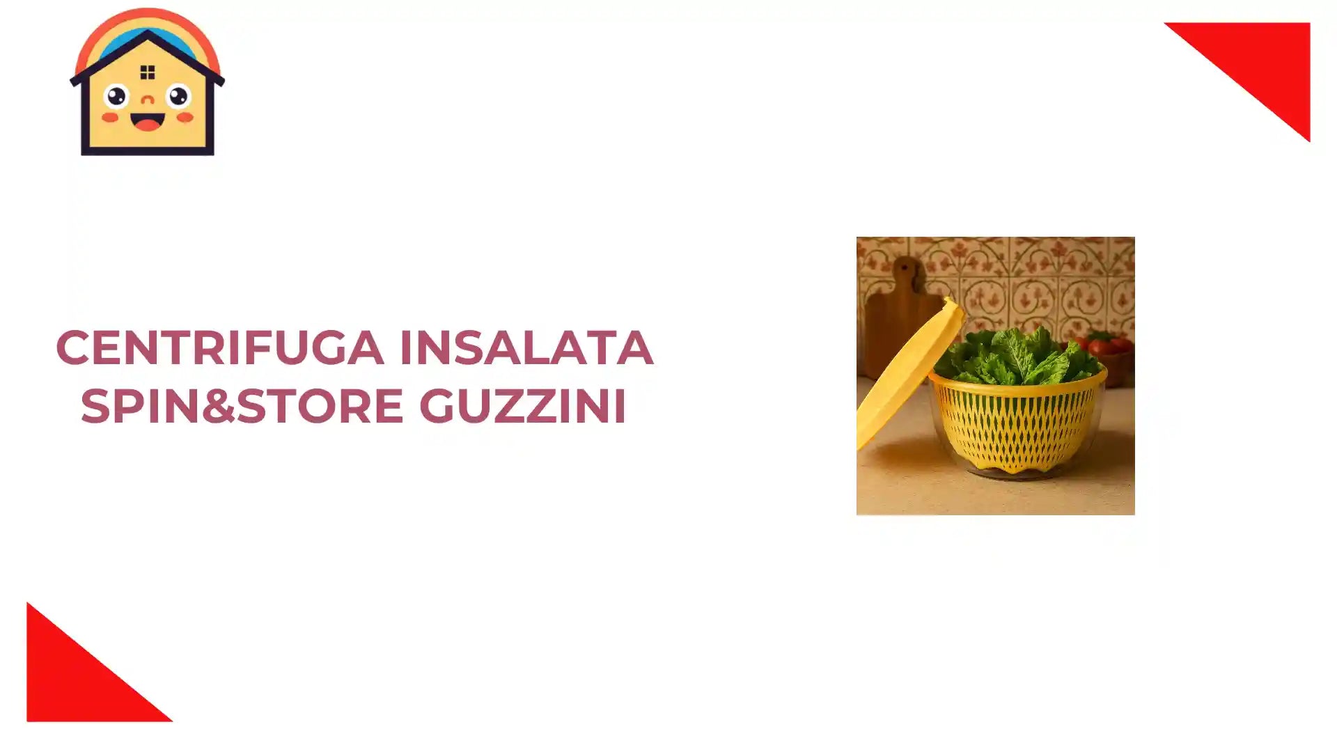 Centrifuga insalata Spin&amp;Store Guzzini by@Outfy