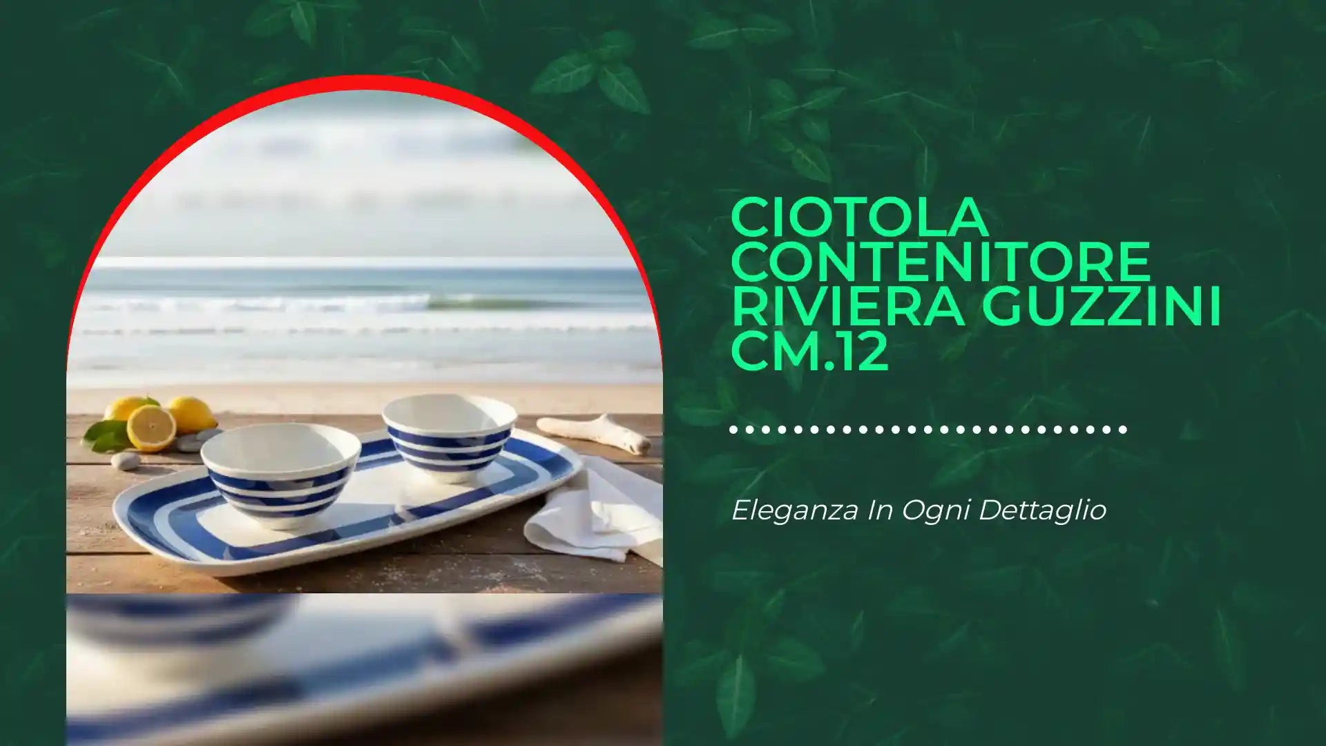 Ciotola contenitore RIVIERA Guzzini cm.12 by@Outfy