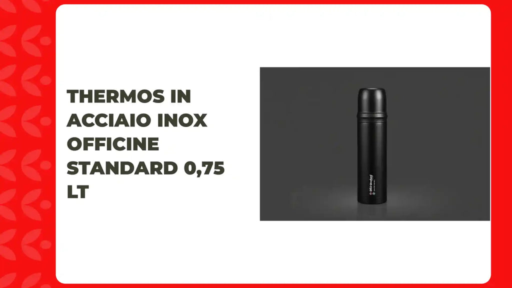 Thermos in acciaio inox Officine Standard 0,75 lt by@Outfy