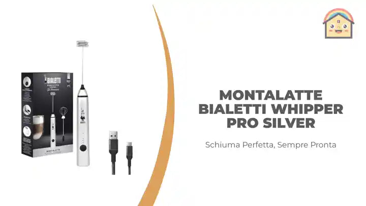 Montalatte Bialetti WHIPPER PRO SILVER by@Outfy