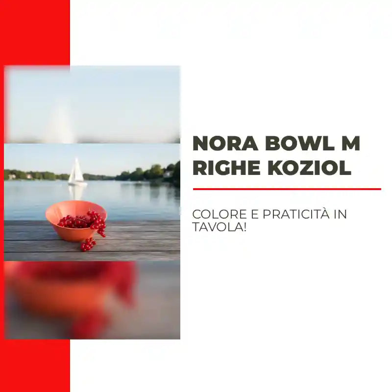 NORA BOWL M RIGHE KOZIOL by@Outfy