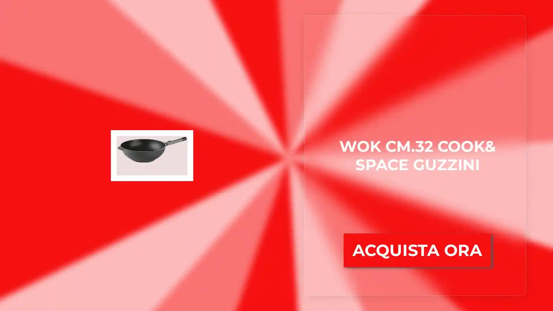 Wok cm.32 Cook&amp; Space Guzzini by@Outfy