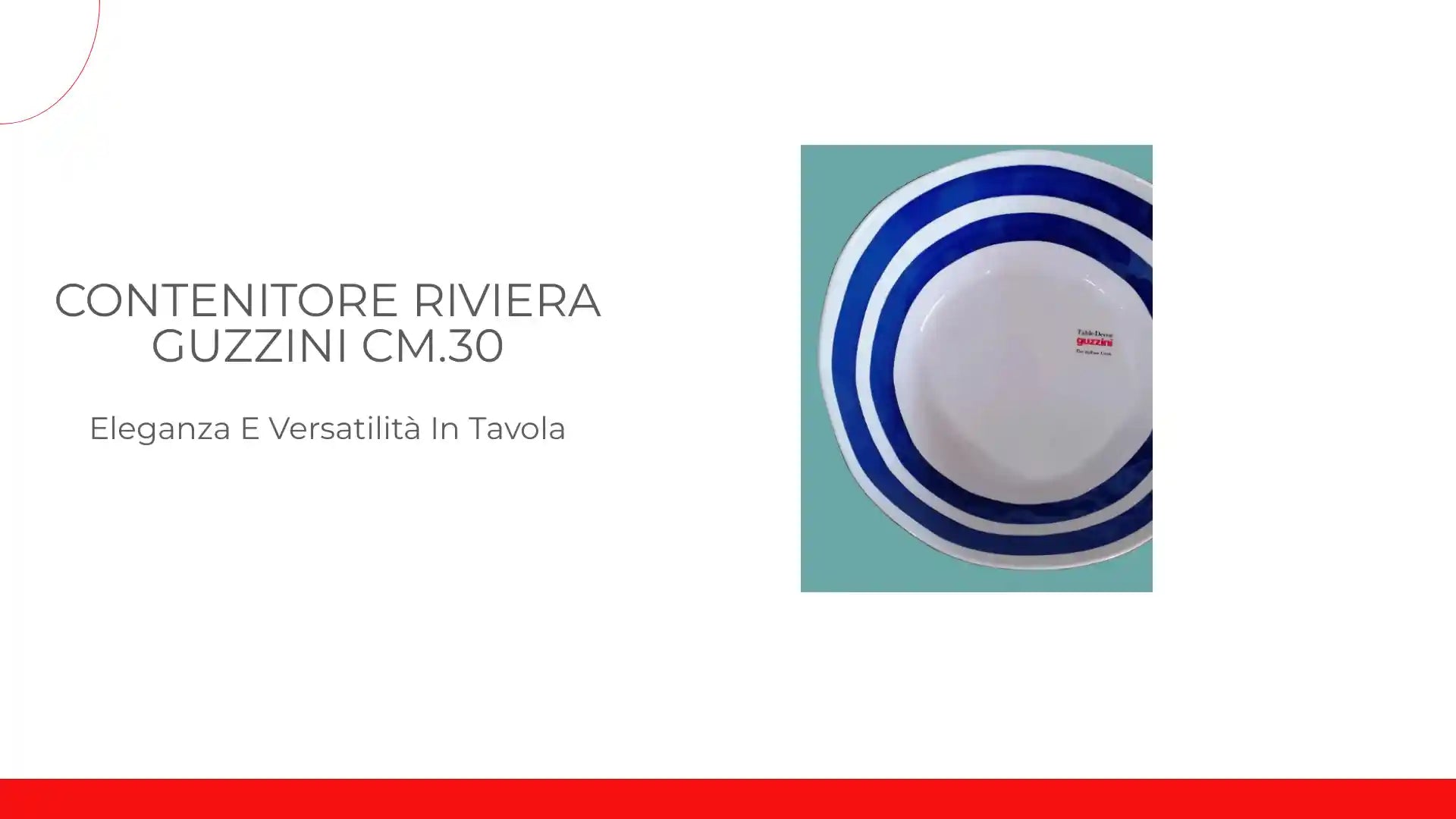 Contenitore RIVIERA Guzzini cm.30 by@Outfy