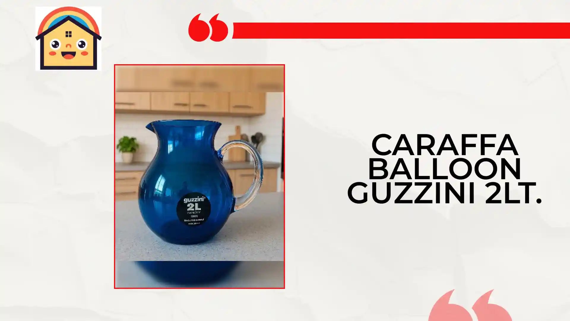 Caraffa Balloon Guzzini 2lt. by@Outfy