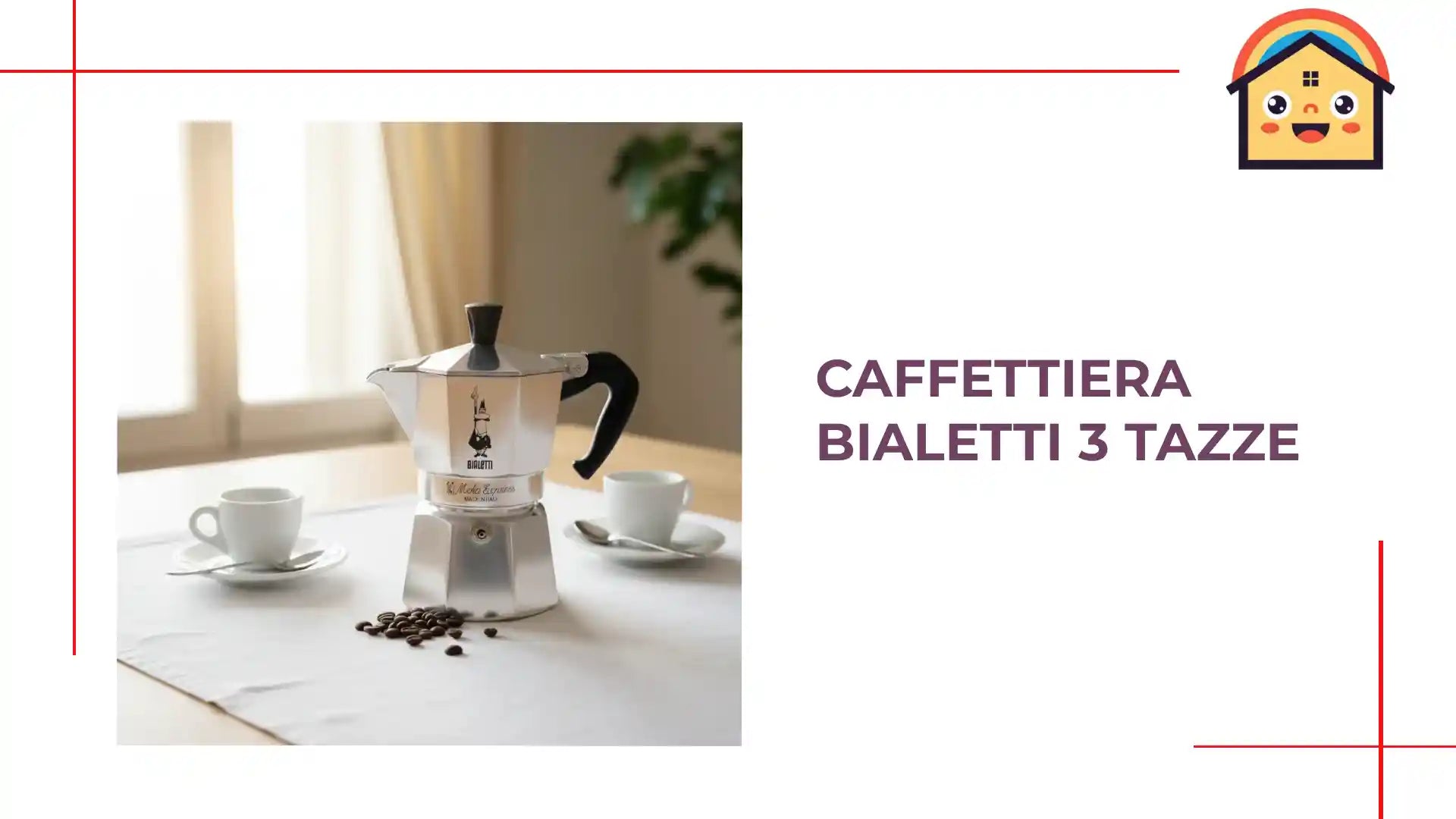 Caffettiera Bialetti 3 tazze by@Outfy