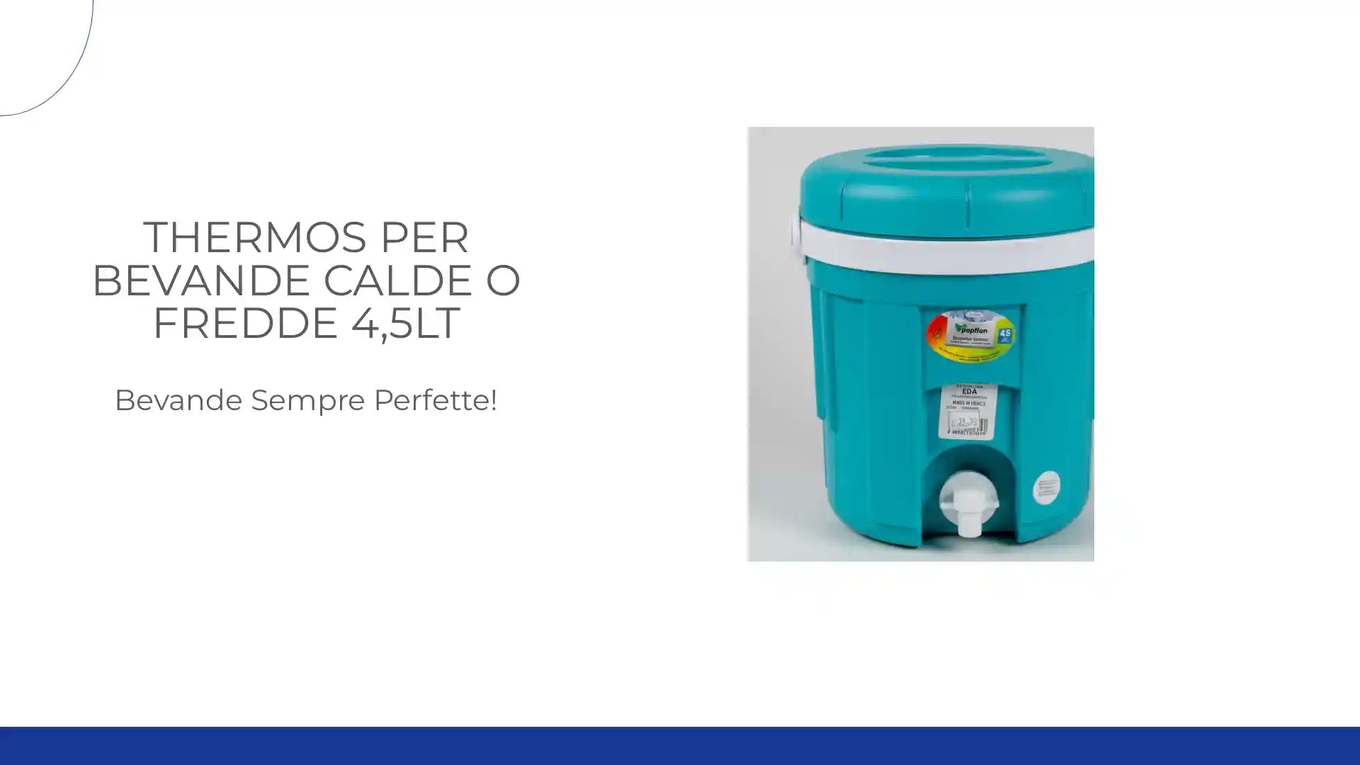 Thermos per bevande calde o fredde 4,5lt by@Outfy