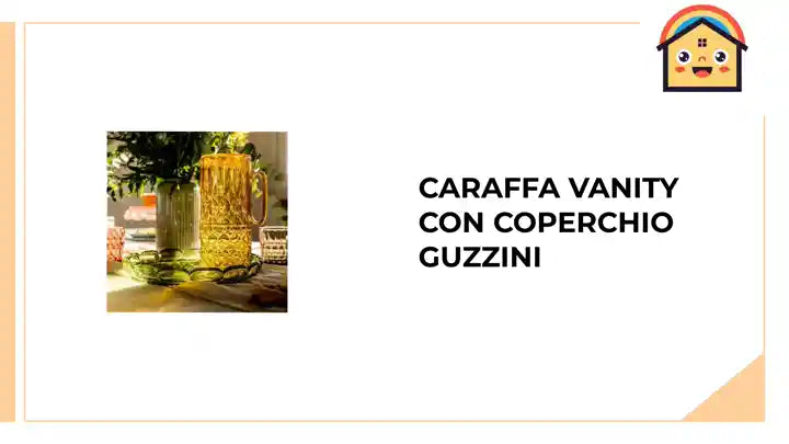 Caraffa Vanity con coperchio Guzzini by@Outfy