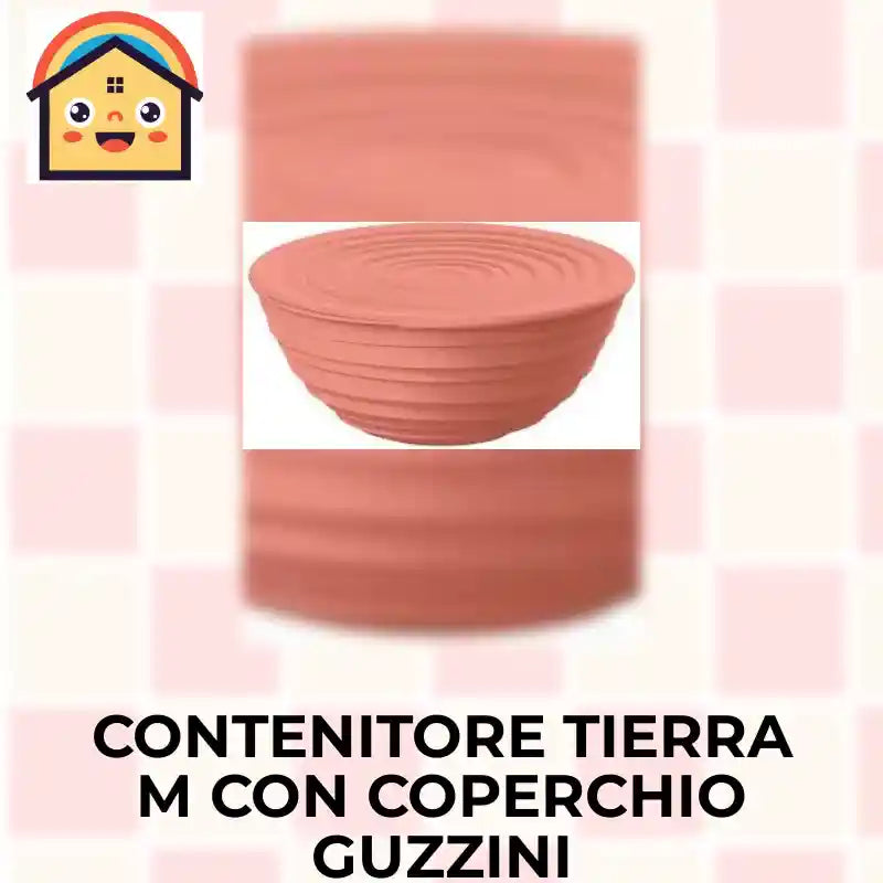 Contenitore Tierra M con coperchio Guzzini by@Outfy