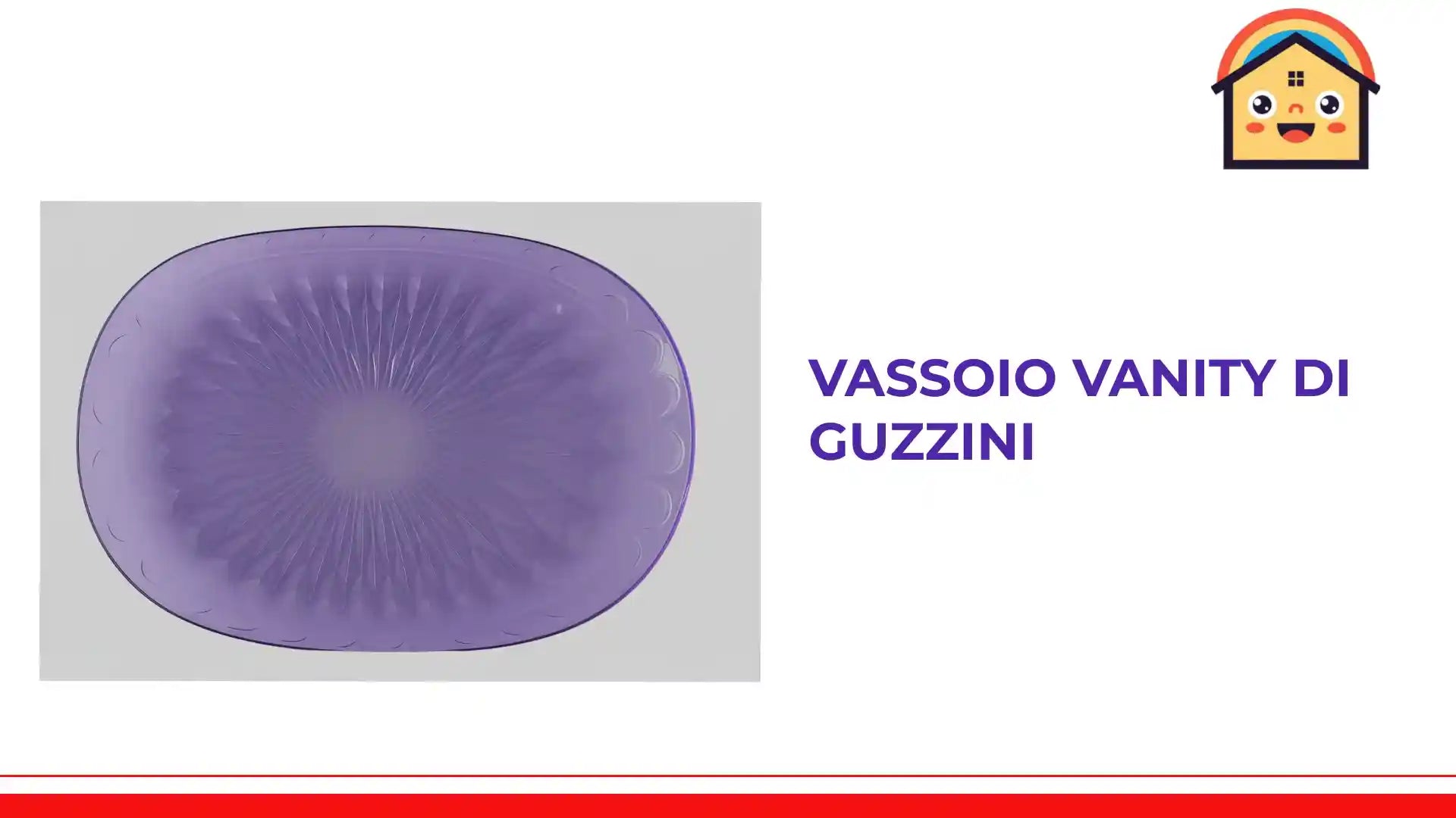 Vassoio Vanity di Guzzini by@Outfy