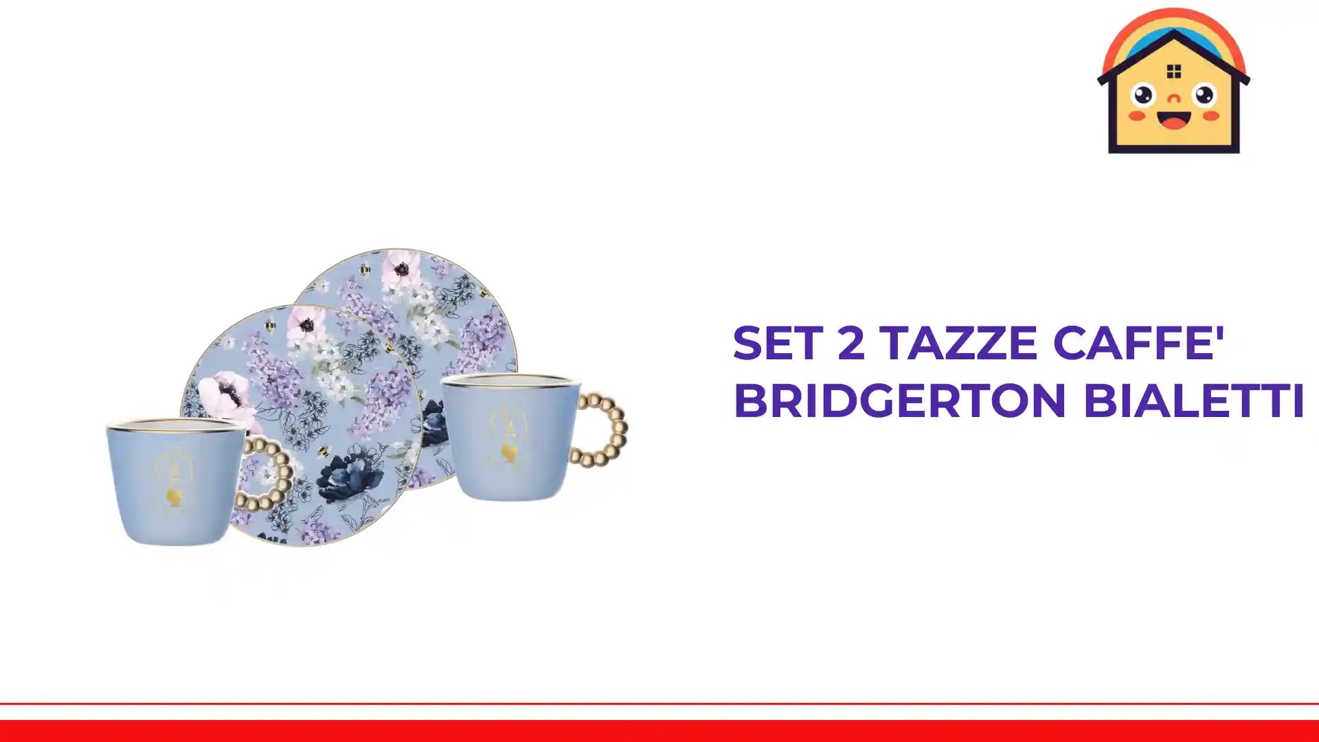 SET 2 TAZZE CAFFE' BRIDGERTON BIALETTI by@Outfy