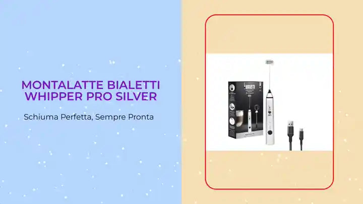 Montalatte Bialetti WHIPPER PRO SILVER by@Outfy