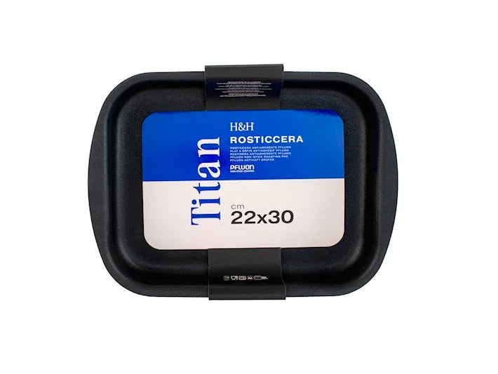 Rosticcera antiaderente cm.22x30 Titan - MaLu Casa Più