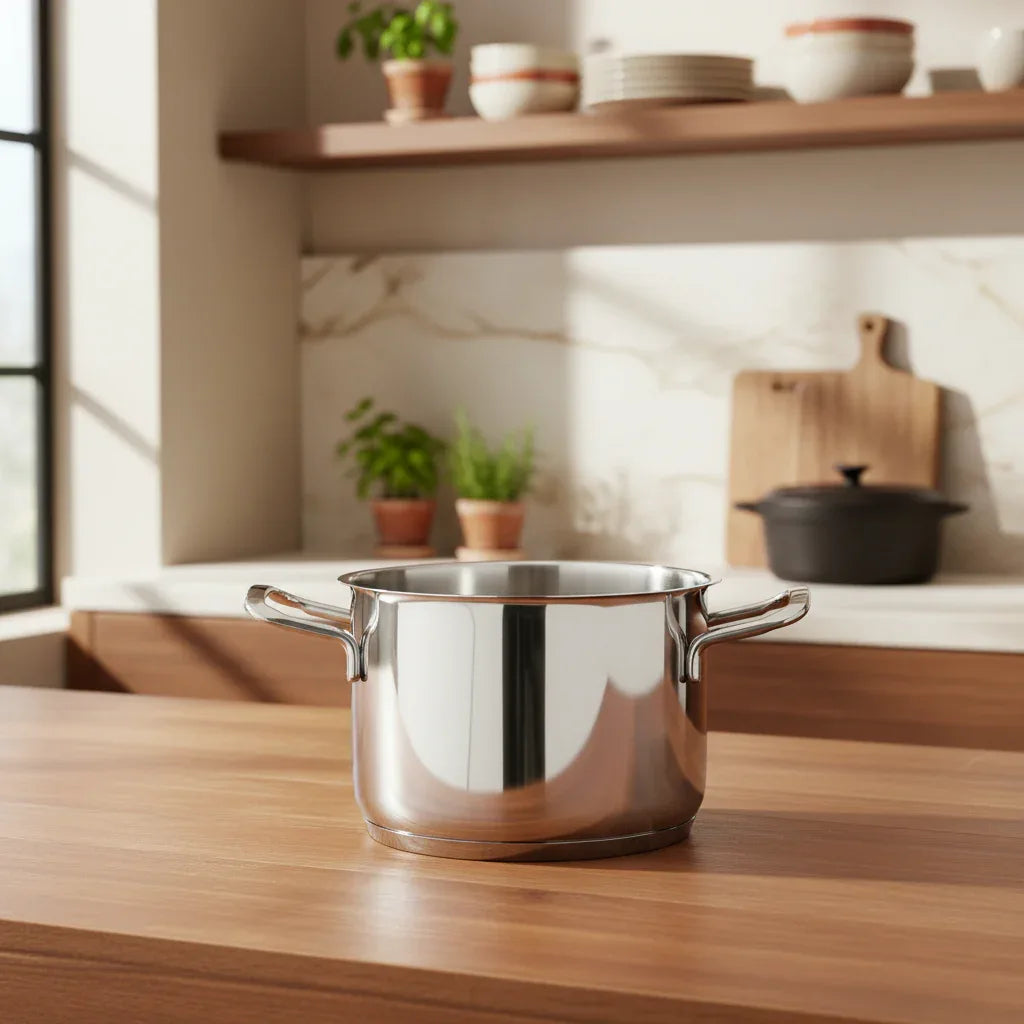 Pentola Elodie in acciaio inox 18/10 cm.16 - MaLu Casa Più