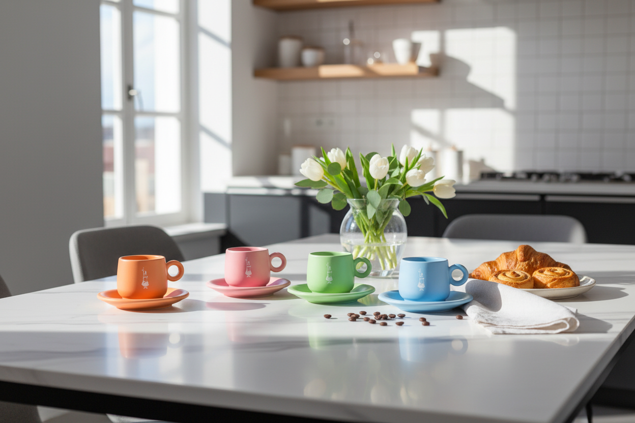 set tazzine porcellana Bialetti