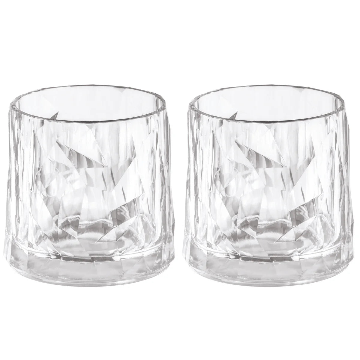 Set 2 bicchieri whisky Superglas CLUB n. 2 Koziol 250 ml